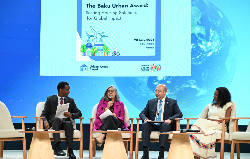 BMT rəsmisi: UN-Habitat mükafatları qlobal şəhərsalma əməkdaşlığını və innovativ həlləri gücləndirir VİDEO