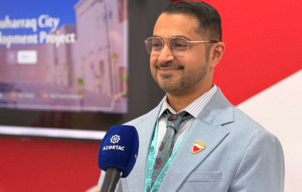 Hamed Alqaseer: Bəhreyn və Azərbaycan arasında şəhərsalma sahəsində əməkdaşlığın inkişafını müsbət qiymətləndirirəm VİDEO
