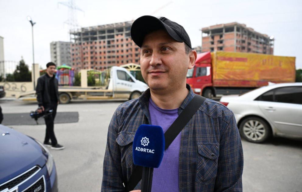Житель села Шукюрбейли: В родном краю нас ждет прекрасная жизнь ВИДЕО