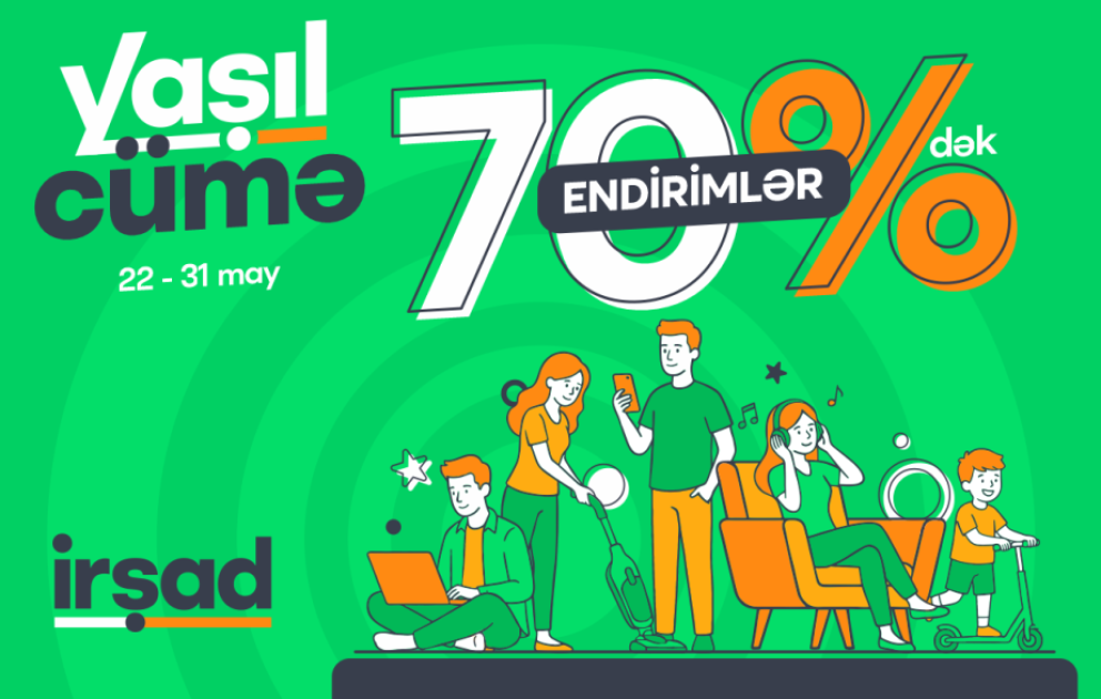 ® “İrşad”da böyük “Yaşıl Cümə” fürsəti başladı! VİDEO