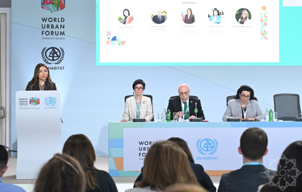 WUF13: Azərbaycanda hazırlanmış ilk milli davamlılıq standartı təqdim edilib VİDEO