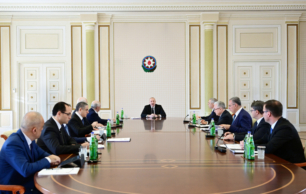 President Ilham Aliyev chaired meeting dedicated to agricultural issues VIDEO