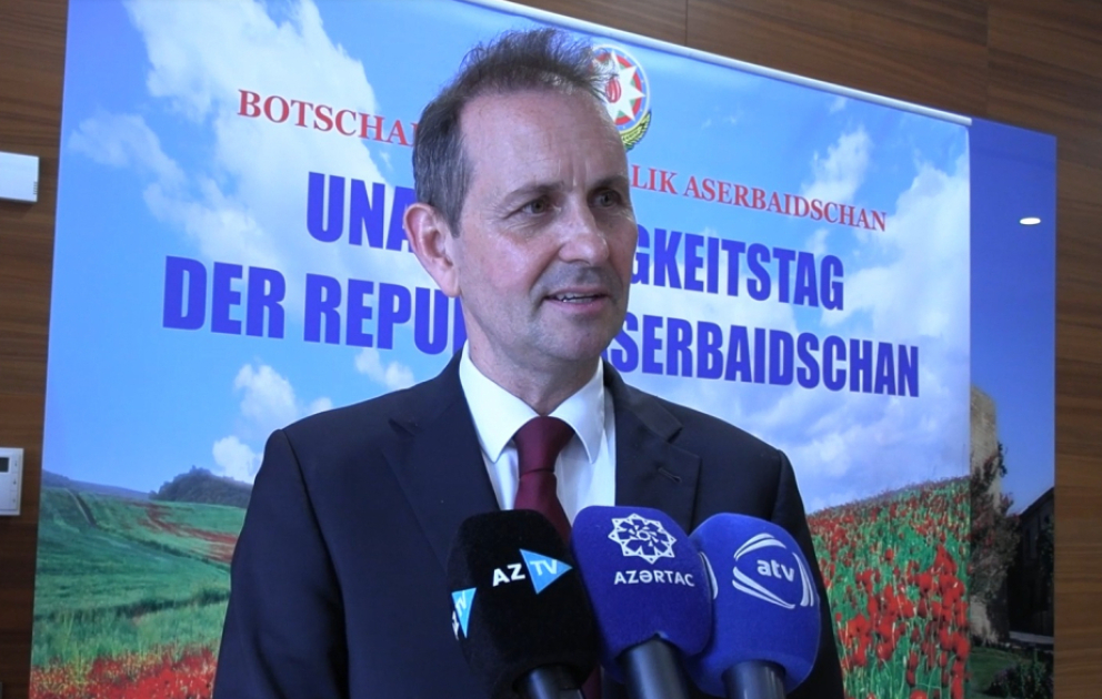 Almaniya XİN-in rəsmisi: Azərbaycan bizim üçün çox mühüm tərəfdaşdır VİDEO