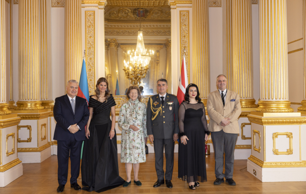 Londonda Azərbaycanın Müstəqillik Gününə həsr olunmuş rəsmi qəbul təşkil edilib VİDEO