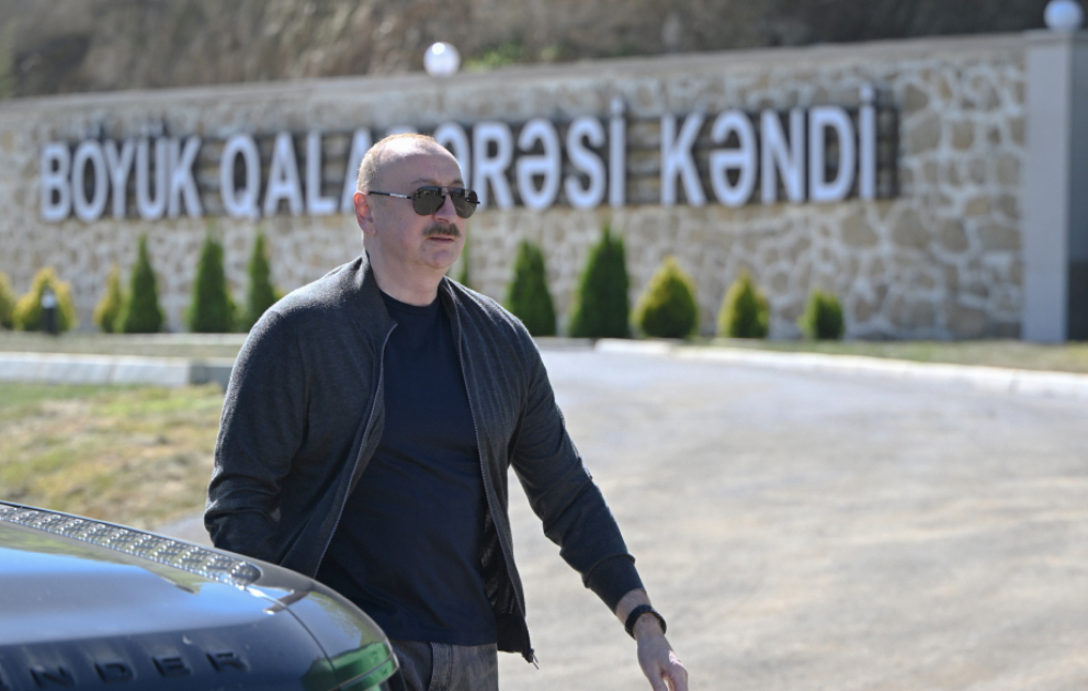 Une vidéo relative à la visite à Choucha du président Ilham Aliyev publiée sur ses comptes de médias sociaux VIDEO