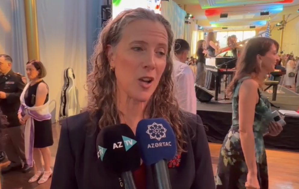 Sonata Koulter: ABŞ Azərbaycanla strateji tərəfdaşlıq xartiyası imzalamaqdan olduqca məmnundur VİDEO