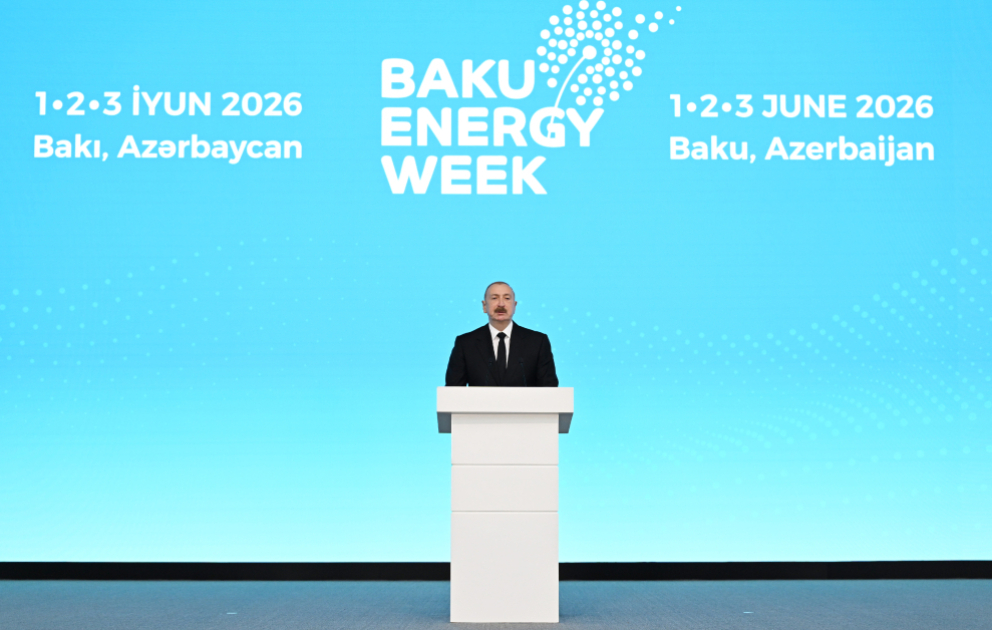 Prezident İlham Əliyev Bakı Enerji Həftəsinin rəsmi açılış mərasimində iştirak edib YENİLƏNİB VİDEO
