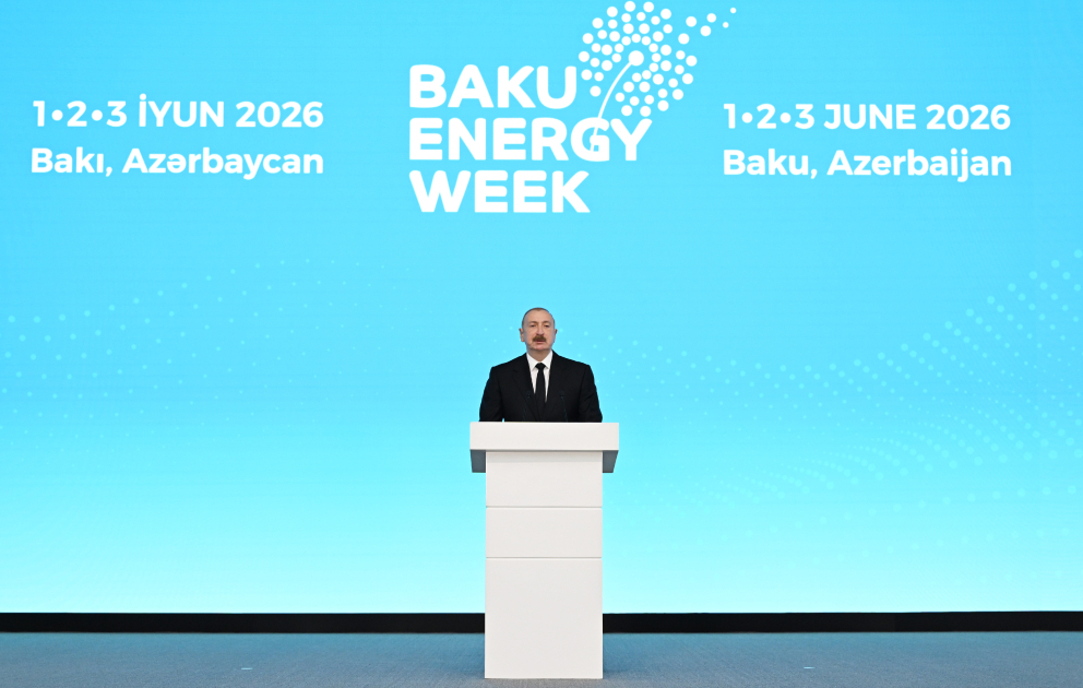 President Ilham Aliyev attended official opening ceremony of Baku Energy Week VIDEO