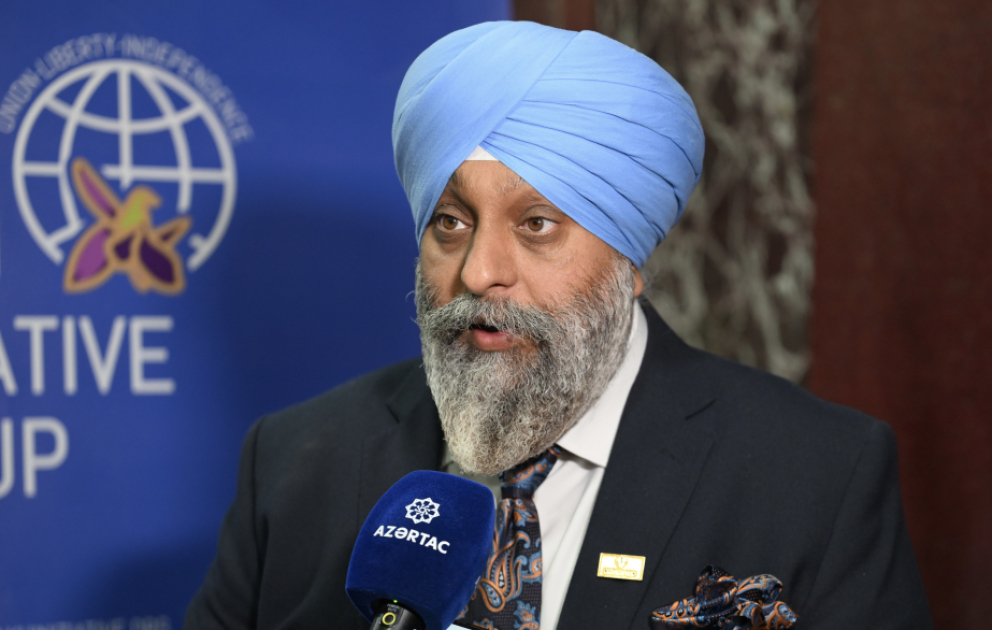 Kanada Siqh Federasiyasının üzvü: Azərbaycanda açıq dialoq üçün geniş imkanlar yaradılıb VİDEO