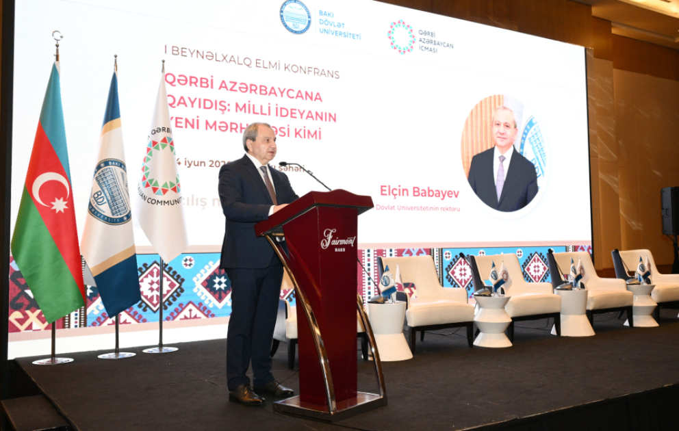Elçin Babayev: Qərbi Azərbaycana qayıdış yalnız coğrafiyaya deyil, tarixi yaddaşa, ədalətə dönüşdür VİDEO