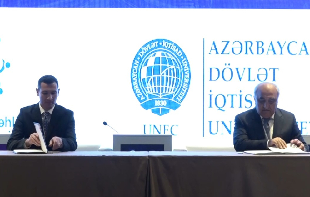 AKTA və UNEC arasında əməkdaşlıq memorandumu imzalanıb VİDEO