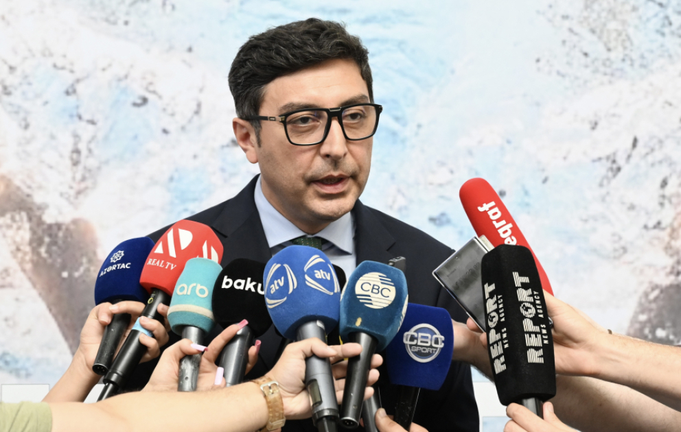 Fərid Qayıbov: Çalışırıq ki, üzgüçülük idman növünü daha da inkişaf etdirək VİDEO