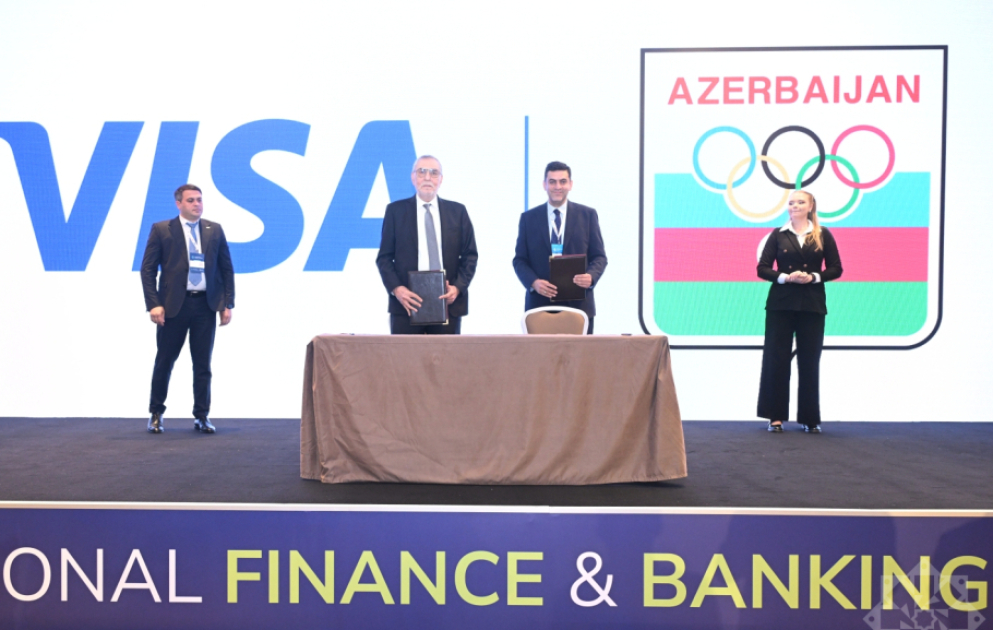 Milli Olimpiya Komitəsi ilə “Visa” arasında əməkdaşlıq müqaviləsi imzalanıb VİDEO