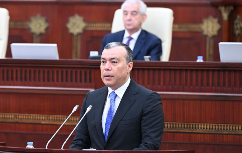 Sahil Babayev: Sosialyönlü xərclərə 15,3 milyard manat yönəldilib VİDEO