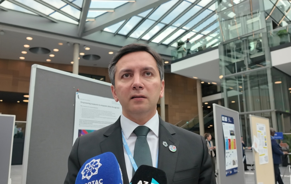Yalçın Rəfiyev: Bonnda Xəzərin səviyyəsinin enməsinə həsr olunmuş tədbirin keçirilməsi çox əhəmiyyətlidir VİDEO