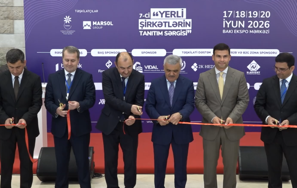 Bakıda “7-ci Yerli Şirkətlərin Tanıtım Sərgisi” keçirilir VİDEO
