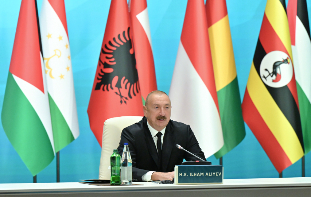 Prezident İlham Əliyev: Qlobal səhnədə güclü əlaqələri ilə Azərbaycan artıq mühüm iştirakçıya çevrilib VİDEO