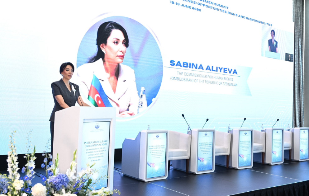 Ombudsman: Azərbaycanda süni intellektin tətbiqi insan hüquqlarına əsaslanan prinsiplər üzərində qurulur VİDEO