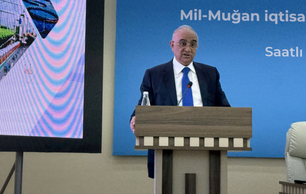Zakir Quliyev: Mil-Muğanda 240 min hektardan çox suvarılan sahə var VİDEO