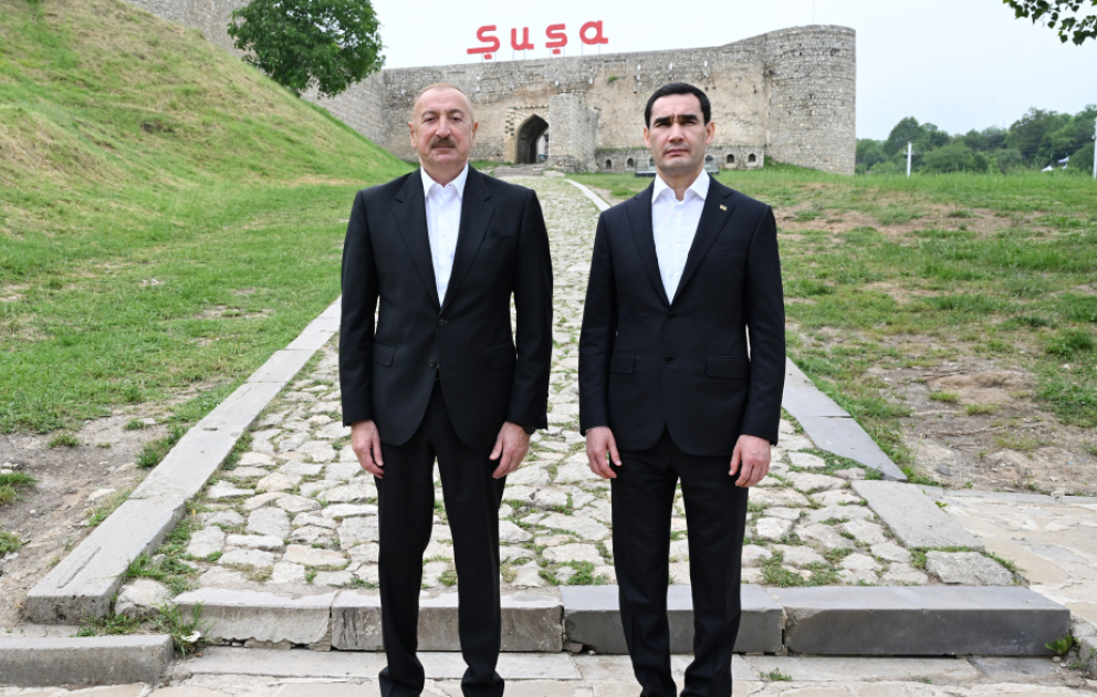Prezident İlham Əliyevin sosial media hesablarında Sərdar Berdiməhəmmədovun Azərbaycana səfəri ilə bağlı videoçarx paylaşılıb VİDEO