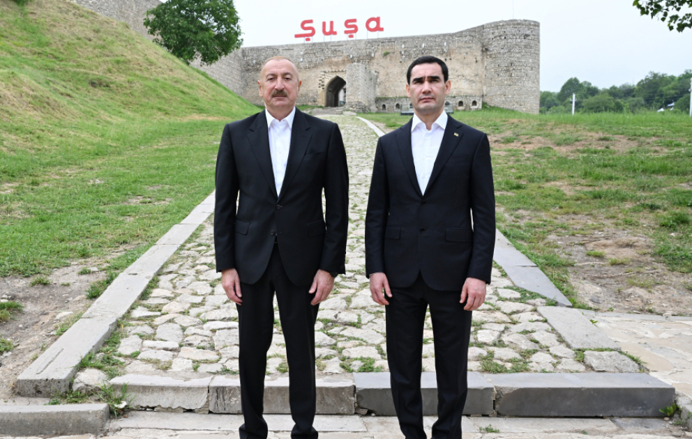 President Ilham Aliyev’s social media accounts feature video dedicated to Serdar Berdimuhamedov’s visit to Azerbaijan VIDEO