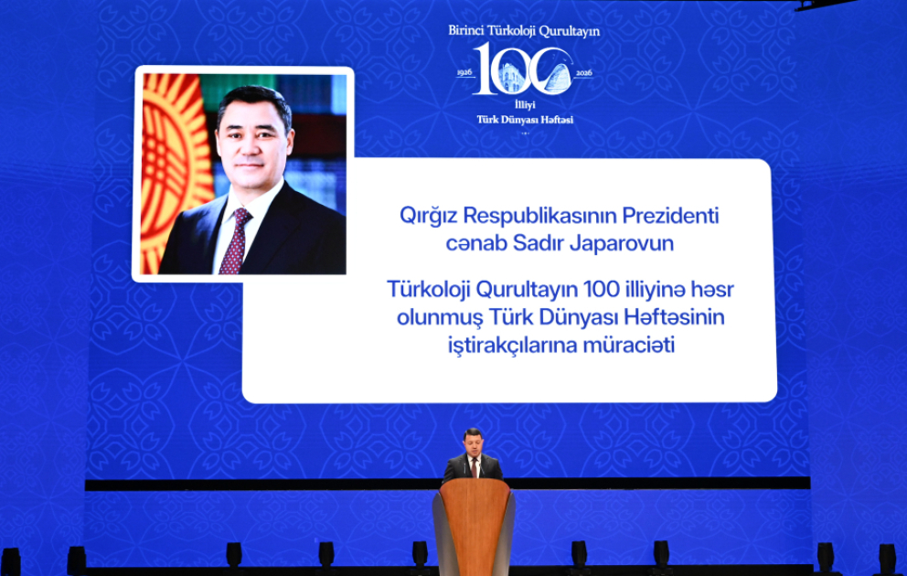 Qırğızıstan Prezidenti: Birinci Türkoloji Qurultayın irsi bu gün də aktuallığını qoruyur VİDEO