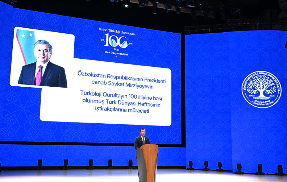 Şavkat Mirziyoyev: Birinci Türkoloji Qurultay türk xalqlarının inkişafında yeni bir dövrün başlanğıcını qoyan tarixi hadisədir VİDEO