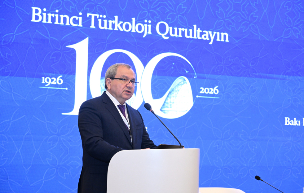 Rektor: Birinci Türkoloji Qurultay Türk dünyasının intellektual tarixində yeni mərhələnin başlanğıcı olub VİDEO