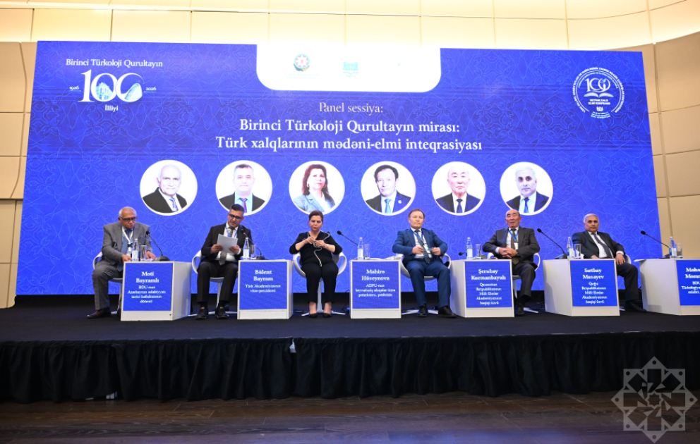 Panel sessiya: “Birinci Türkoloji Qurultayın mirası: türk xalqlarının mədəni-elmi inteqrasiyası” VİDEO