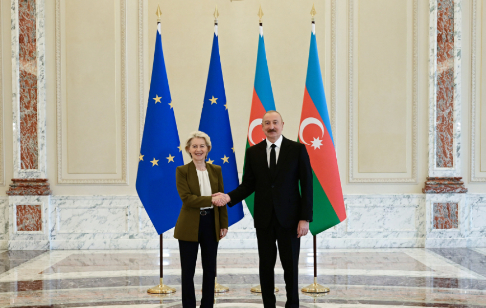 President Ilham Aliyev held one-on-one meeting with President of the European Commission VIDEO