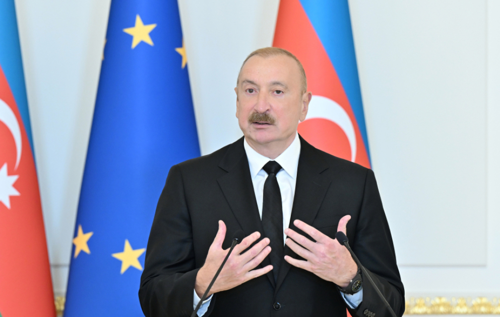 Prezident: Biz Avropa Komissiyası ilə əməkdaşlığımıza böyük önəm veririk VİDEO