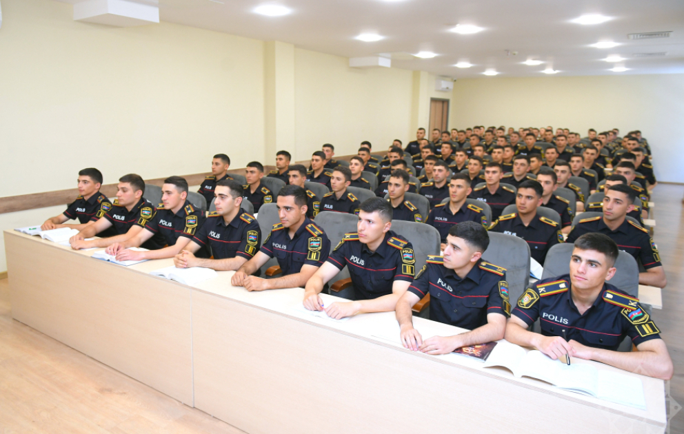 Polisin sabahını formalaşdıran məkan - POLİS AKADEMİYASINDAN REPORTAJ VİDEO