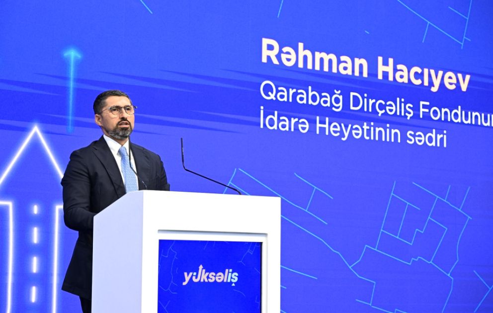 Rəhman Hacıyev “Yüksəliş” müsabiqəsinin iştirakçılarına müraciət etdi: Hədəfinizə doğru inamla irəliləməlisiniz VİDEO