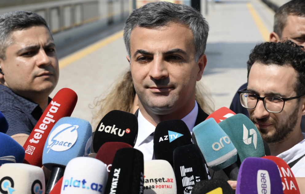 Departament rəisi: Tbilisi-Bakı istiqamətində qatara tələbat daha yüksəkdir VİDEO