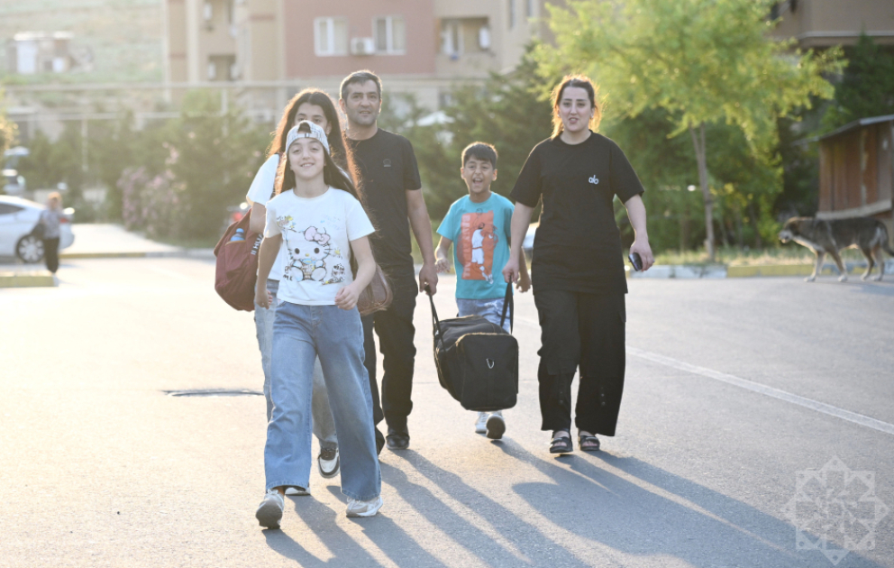 Another group of residents relocated to Shusha and Khojavend VIDEO