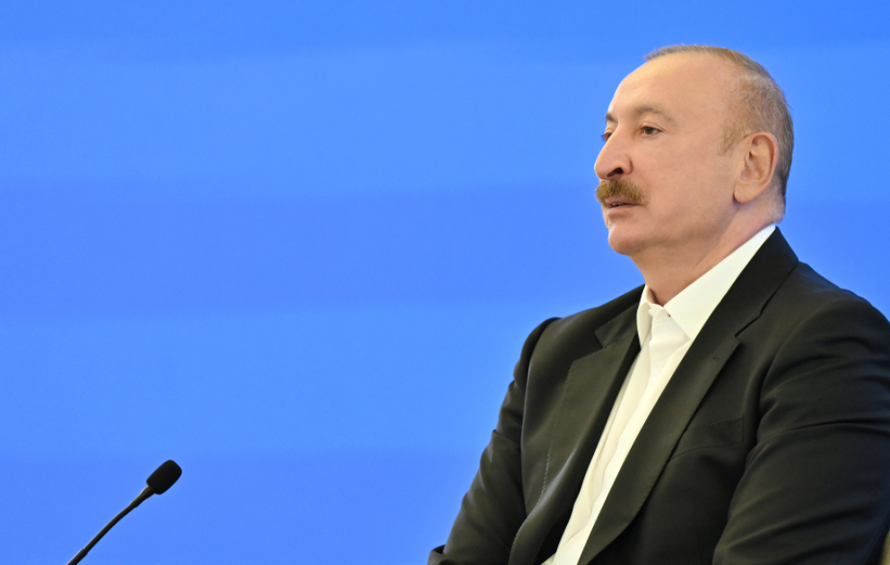 Prezident: Avropa və qlobal bazarda mövcudluğumuzu gücləndirmək ümumi strategiyamızın tərkib hissəsidir VİDEO