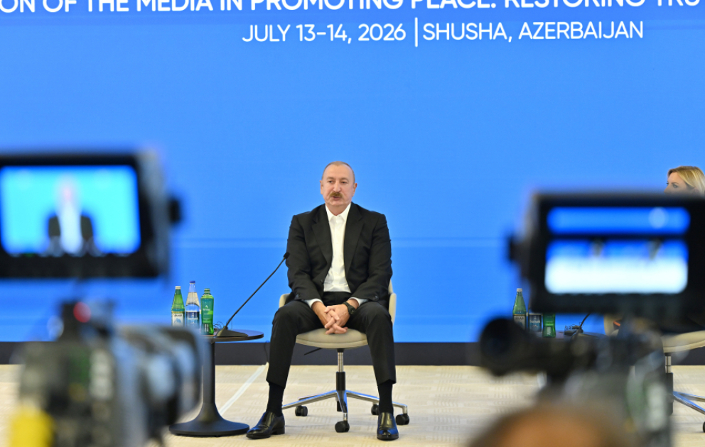 Prezident İlham Əliyev: Tramp sülhsevər və sülhü gətirə biləcək insandır VİDEO