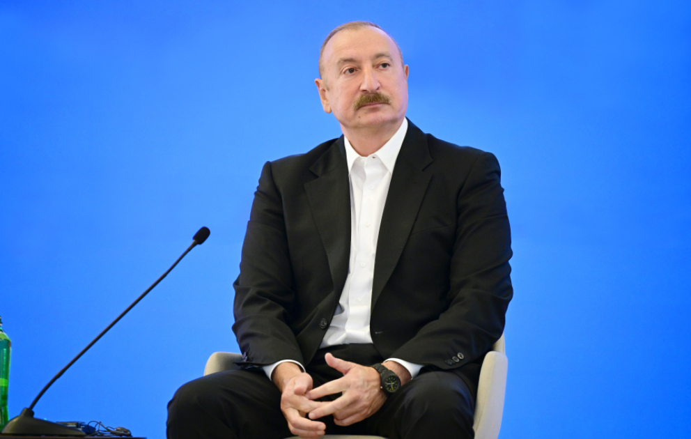 Prezident: Bu gün daha çox sayda Çin şirkəti Azərbaycanda fəaliyyət göstərir VİDEO