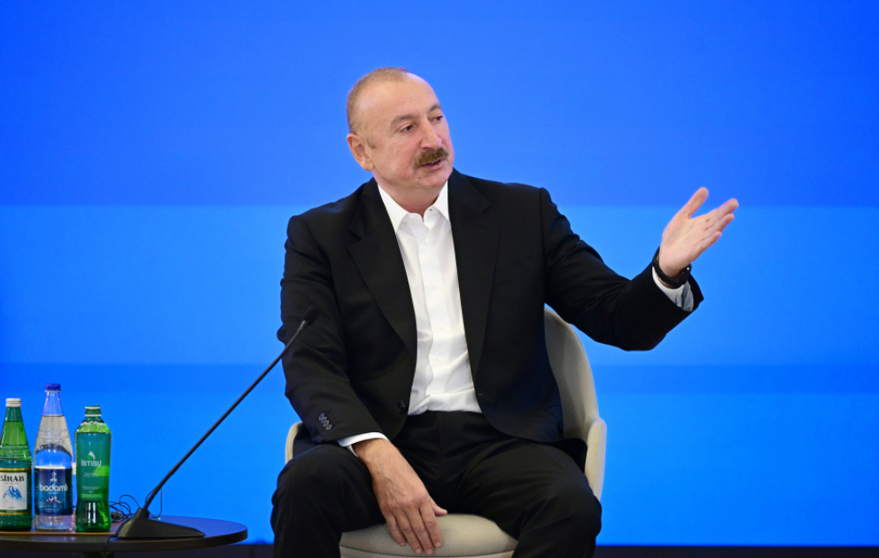 Prezident: Azərbaycanın regional məsələlərdə rolu artmaqdadır və bu, müsbət roldur VİDEO
