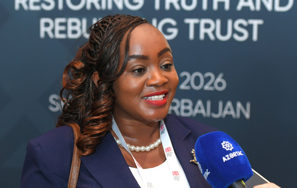 Elizabeth Mutuku: Prezident İlham Əliyev media nümayəndələrini qərəzsiz olmağa çağırdı VİDEO