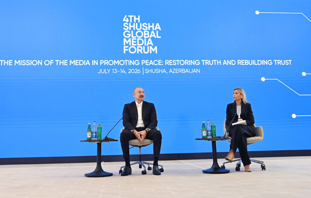 Prezident İlham Əliyev IV Şuşa Qlobal Media Forumunun açılışında iştirak edib  YENİLƏNİB 2 VİDEO