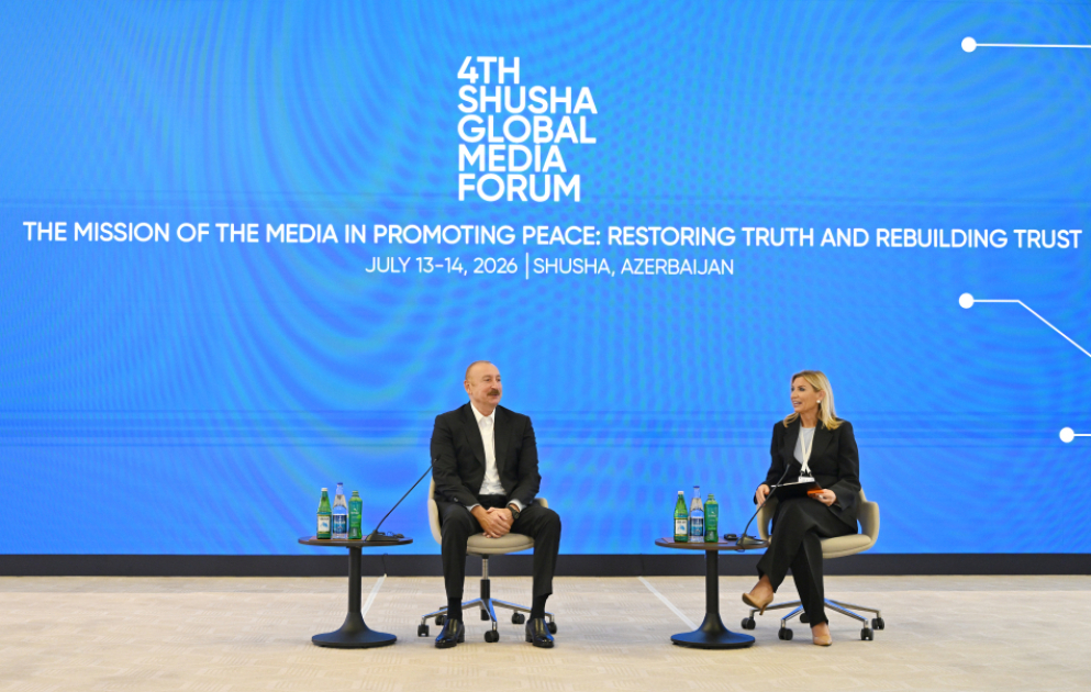 President Ilham Aliyev attended opening of 4th Shusha Global Media Forum VIDEO