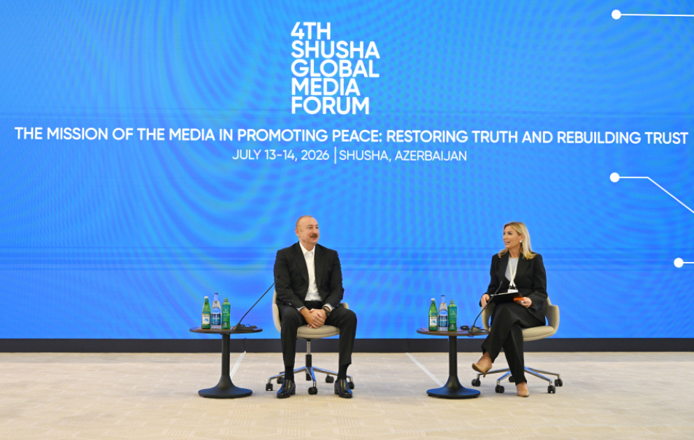 Le président Aliyev participe à la cérémonie d’ouverture de la 4ème édition du Global Media Forum de Choucha MIS A JOUR VIDEO