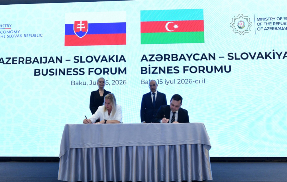 Azərbaycan Turizm Bürosu ilə “Slovakia Travel” arasında əməkdaşlıq memorandumu imzalanıb VİDEO