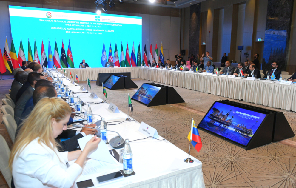 Bakı OPEC+ çərçivəsində Əməkdaşlıq Xartiyası üzrə Texniki Komitənin ilk iclasına ev sahibliyi edib VİDEO