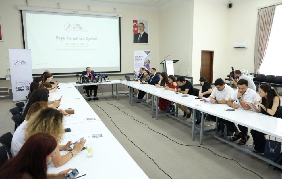 2026/2027-ci tədris ili üzrə 78 peşə təhsili müəssisəsində 33 min 120 plan yeri ayrılıb  RƏSMİ  VİDEO