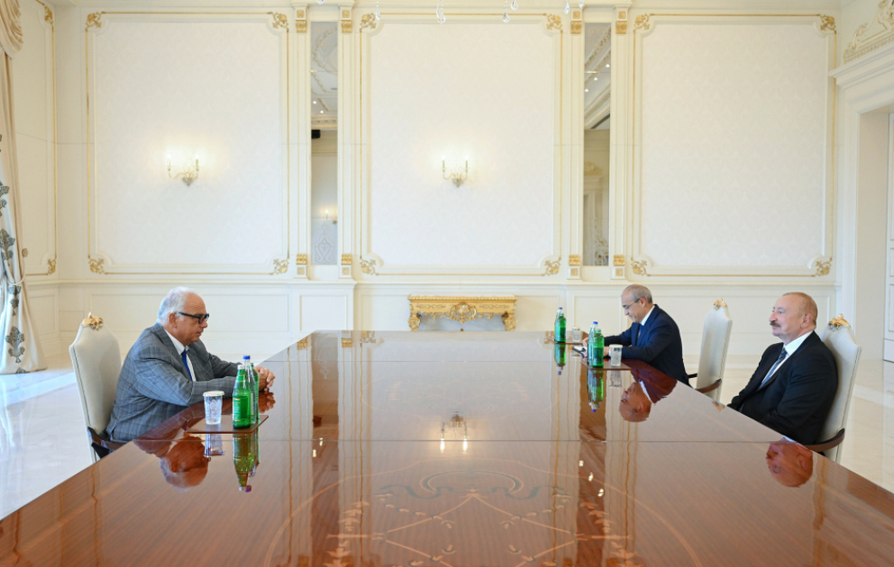 President Ilham Aliyev received President of United World Wrestling VIDEO