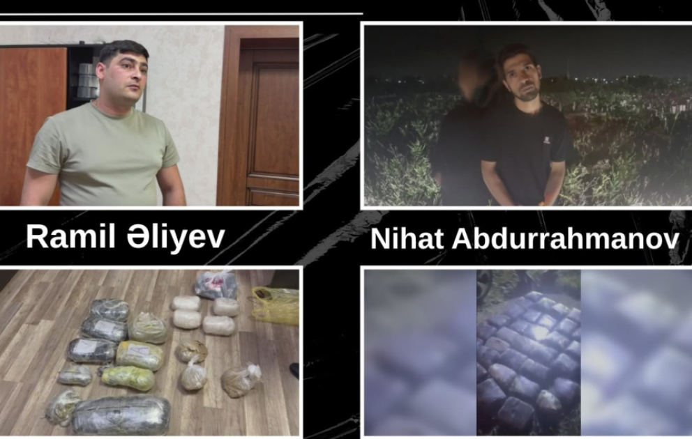 Külli miqdarda narkotik vasitə dövriyyədən çıxarılıb VİDEO