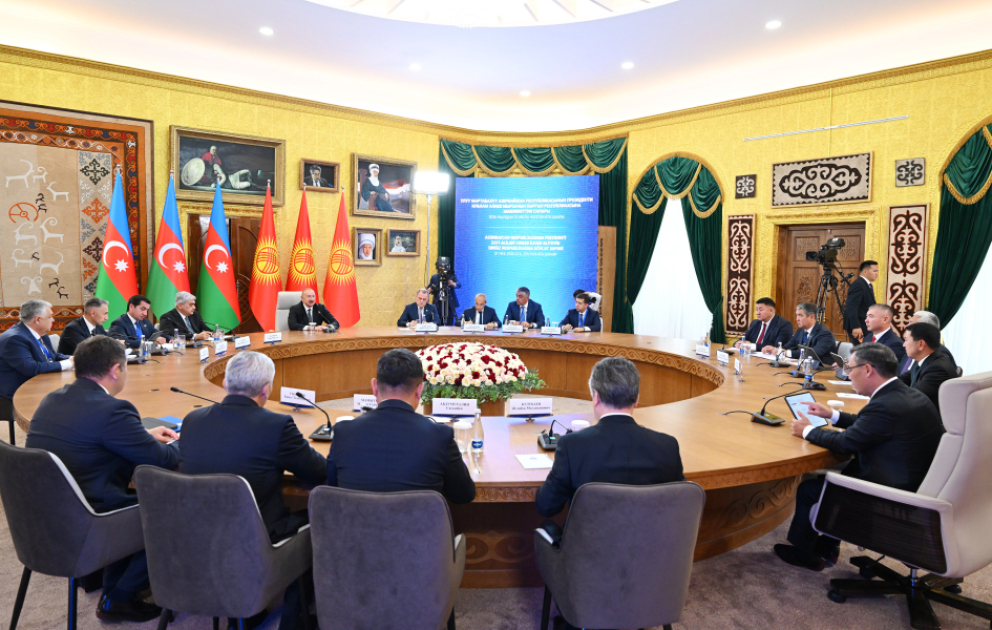 3rd meeting of Interstate Council of Azerbaijan and Kyrgyzstan held in Cholpon-Ata VIDEO