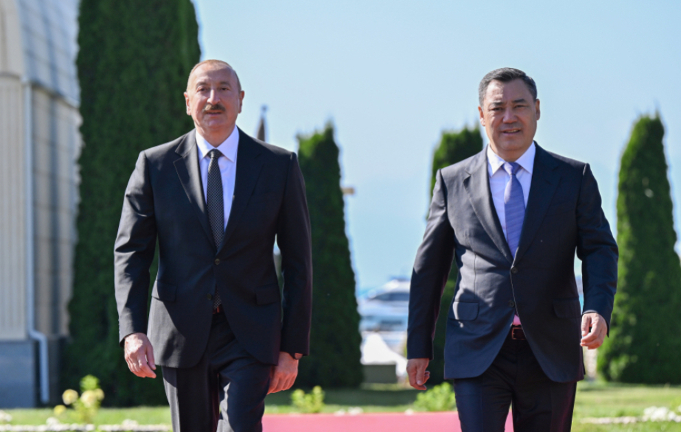 Une vidéo relative à la visite du président Ilham Aliyev au Kirghizistan partagée sur les réseaux sociaux VIDEO